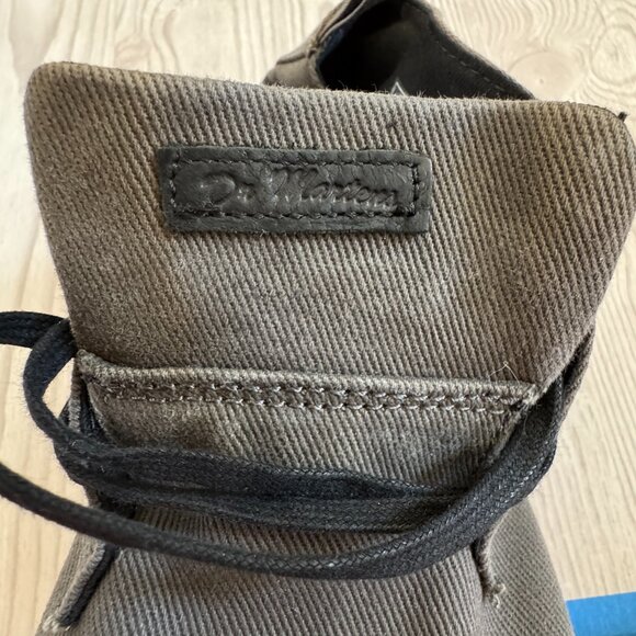 Dr. Martens Mayport Grey Twill Canvas Sneaker main image 9